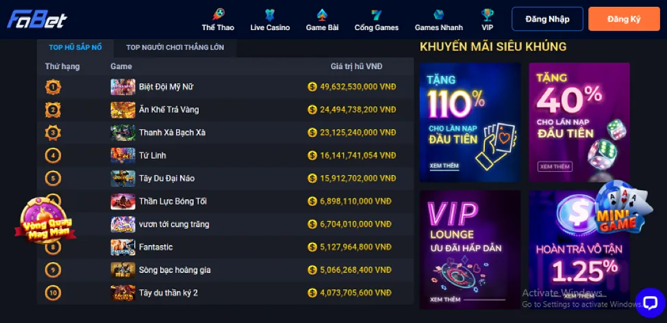Cơ Chế Hoạt Động Của Jackpot Lũy Tiến CWIN666